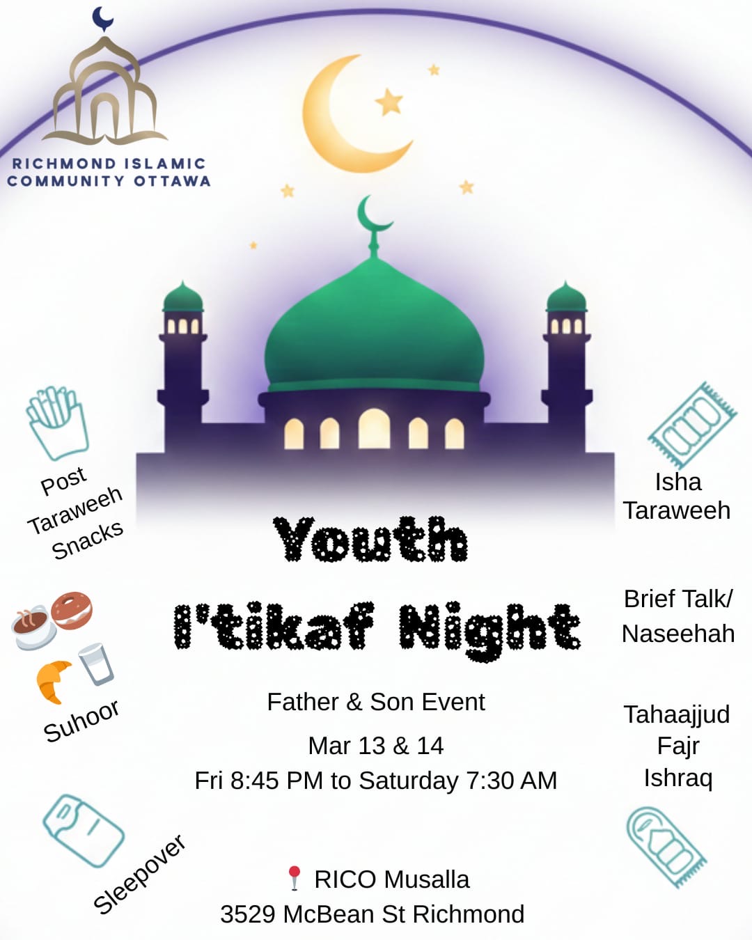 Youth I‘tikaf Night – Father & Son Event