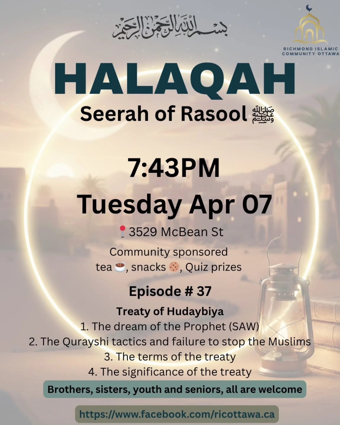 Seerah Halaqah - Episode 37